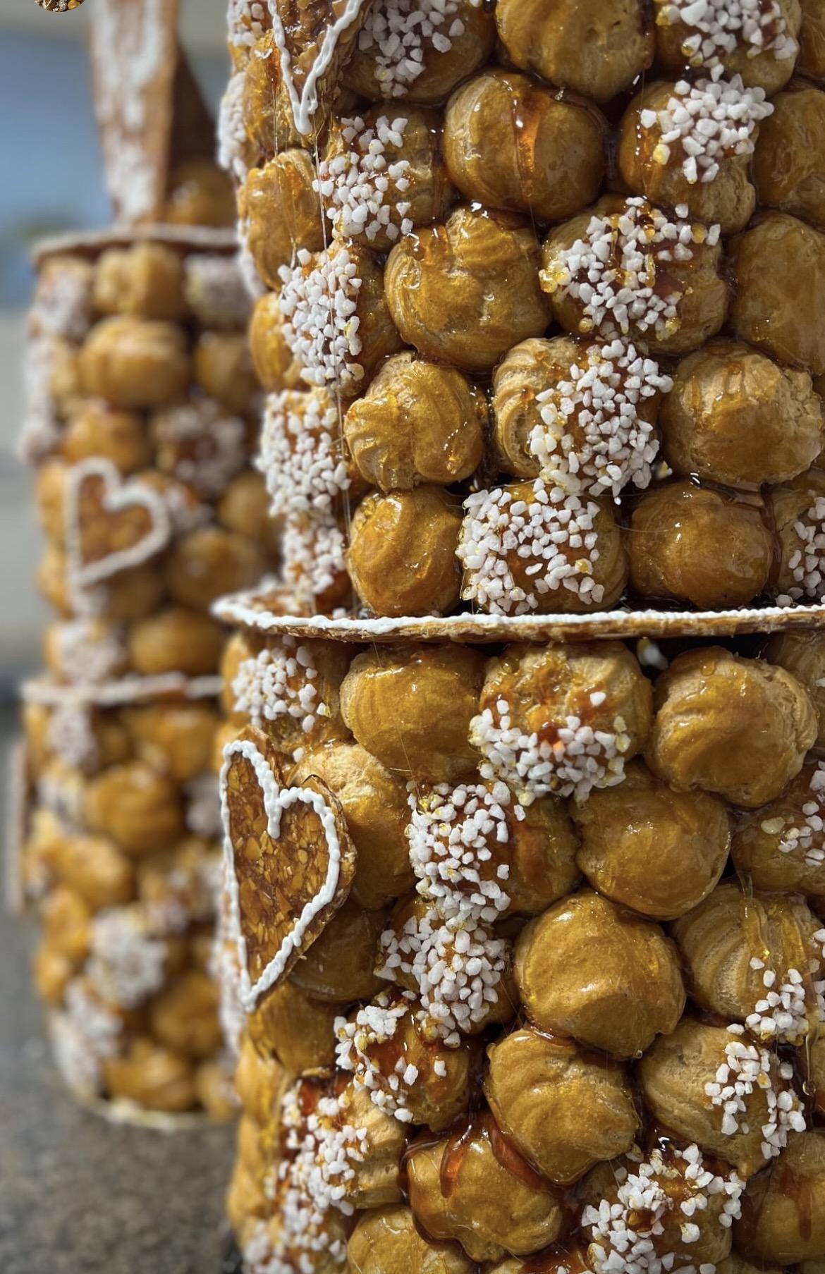 Pièce montée pour des noces d’or 💛✨